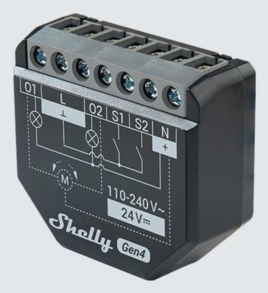 Shelly podomietkové · „2PM Gen4“ · relé · max· Obrázok produktu 