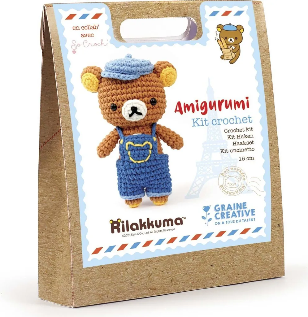 Graine Creative Kit 1 Set Orsetti Uncinetto - Essenziale e Completo