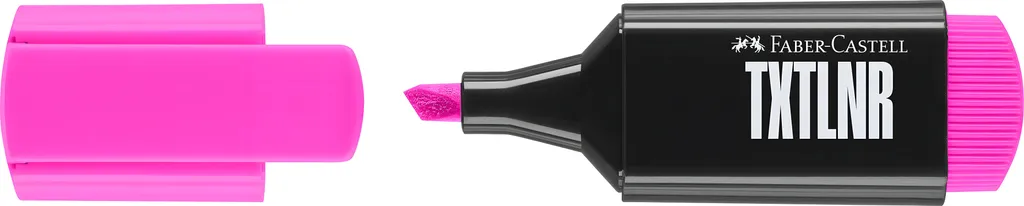 Surligneur Rose Faber-Castell Mini TXTLNR pour Bureau et École