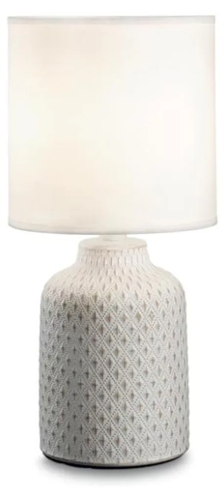 Lampe Kali'-3 blanche E14 : illuminez votre bureau sombre style Shabby