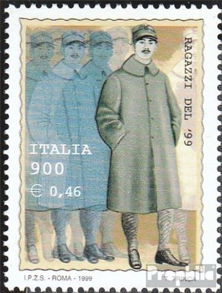 Briefmarken Italien 1999 Mi 2657 (kompl.Ausg.) postfrisch Soldat