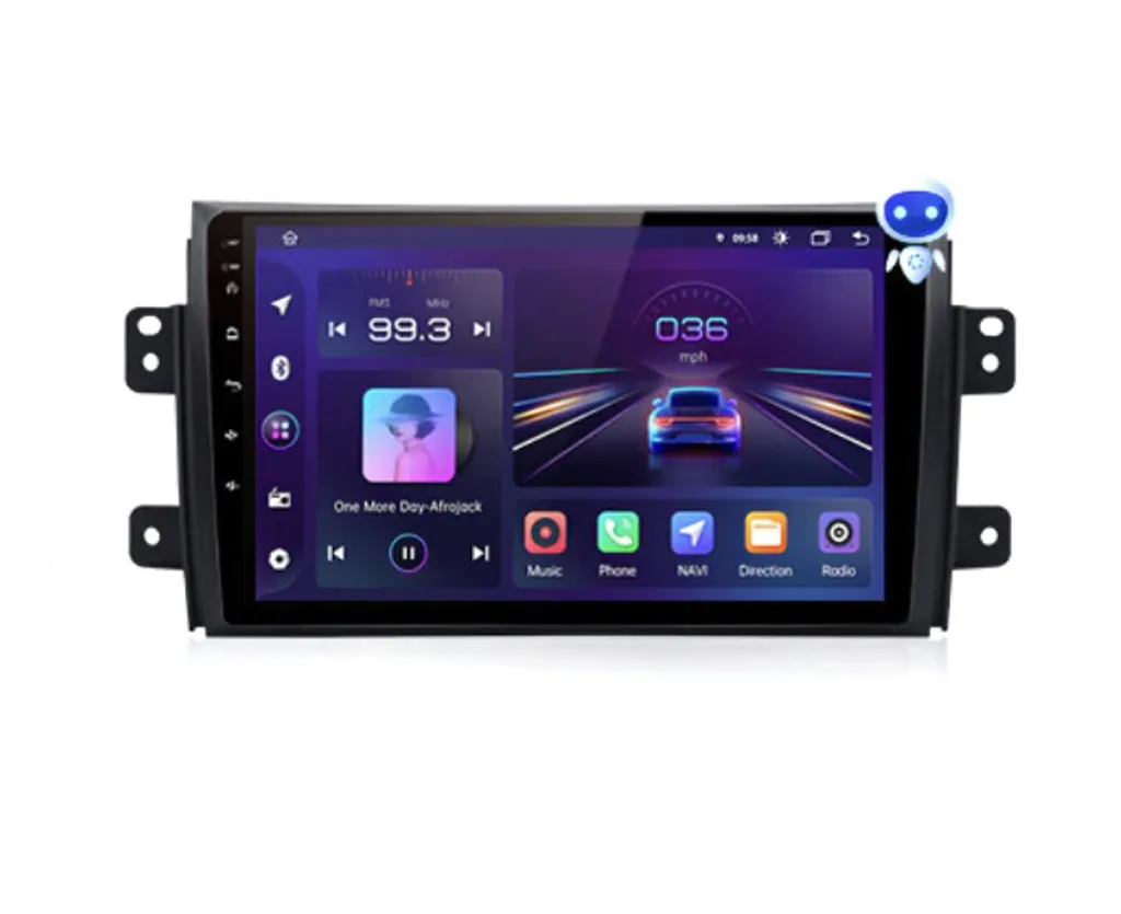Autoradio Android Junsun pour Suzuki SX4 2006-2013 et Fiat Sedici GPS