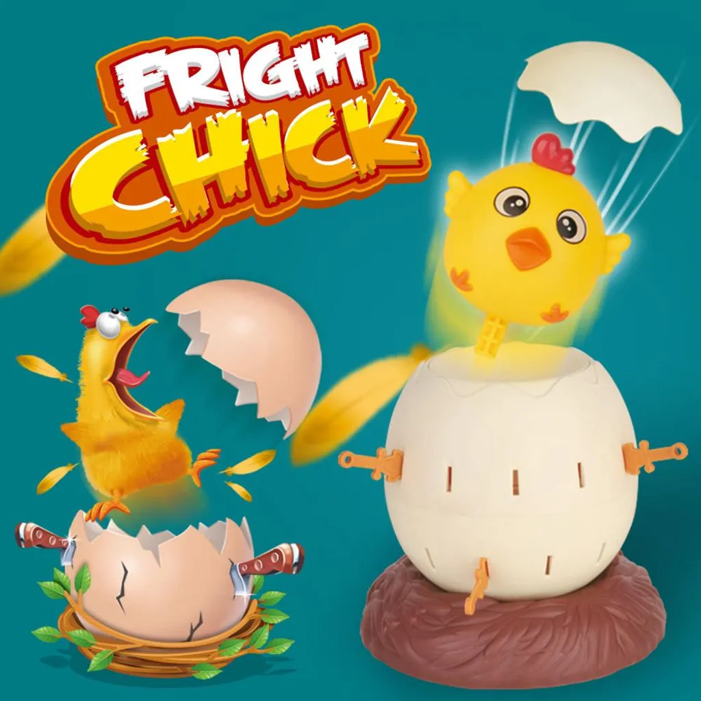 Jeu de Société Interactif de Chance et de Suspense Petit Poussin Pirate