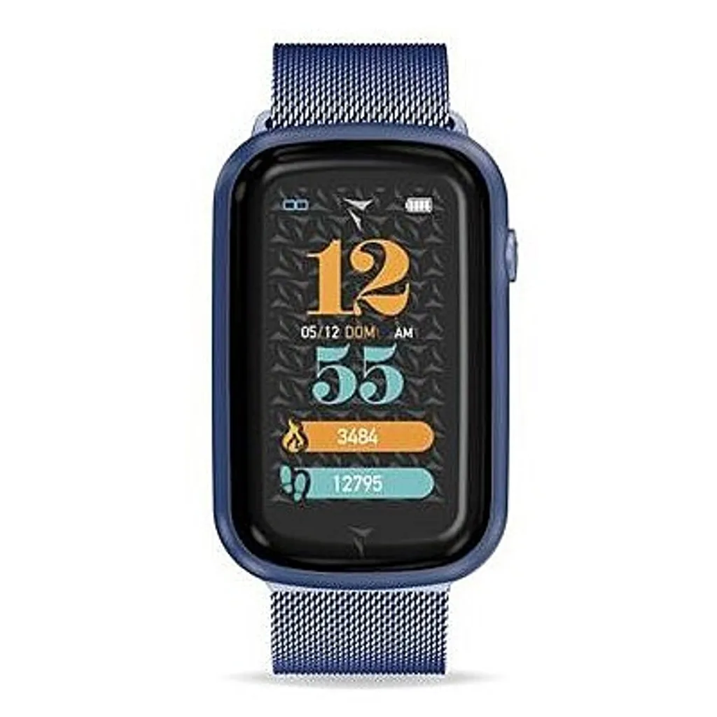 Montre Connectée Techmade Bleue - Ne Manquez Plus Aucun Appel Important