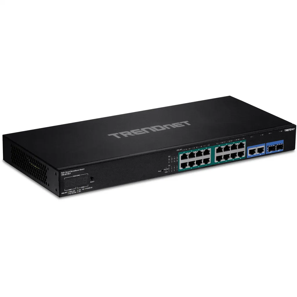 Switch Smart 18 ports PoE+ Gigabit : Stop aux Latences Vidéo Réseau