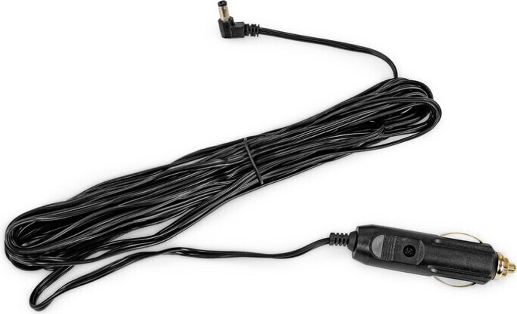 Omegon 12V Autobatterie Kabel (7m) für Kfz Zigarettenanzünderbuchse 5.5x2.5mm für Meade Teleskope