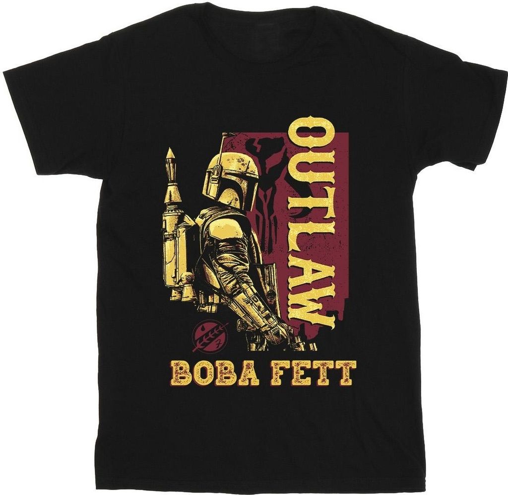 Star Wars - "The Book Of Boba Fett" T-Shirt für Herren BI44887 (5XL) (Schwarz)