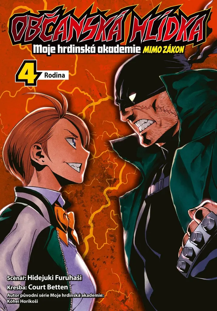 My Hero Academia Vol. 4 Famille - Manga Shonen CREW Reliure Souple