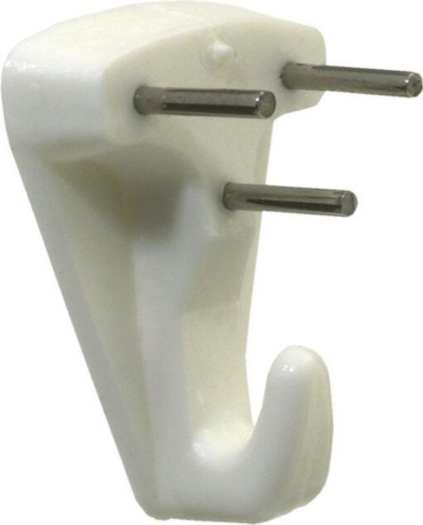 Connex Betonwandhaken aus Kunststoff, 25 mm, 6 Stück