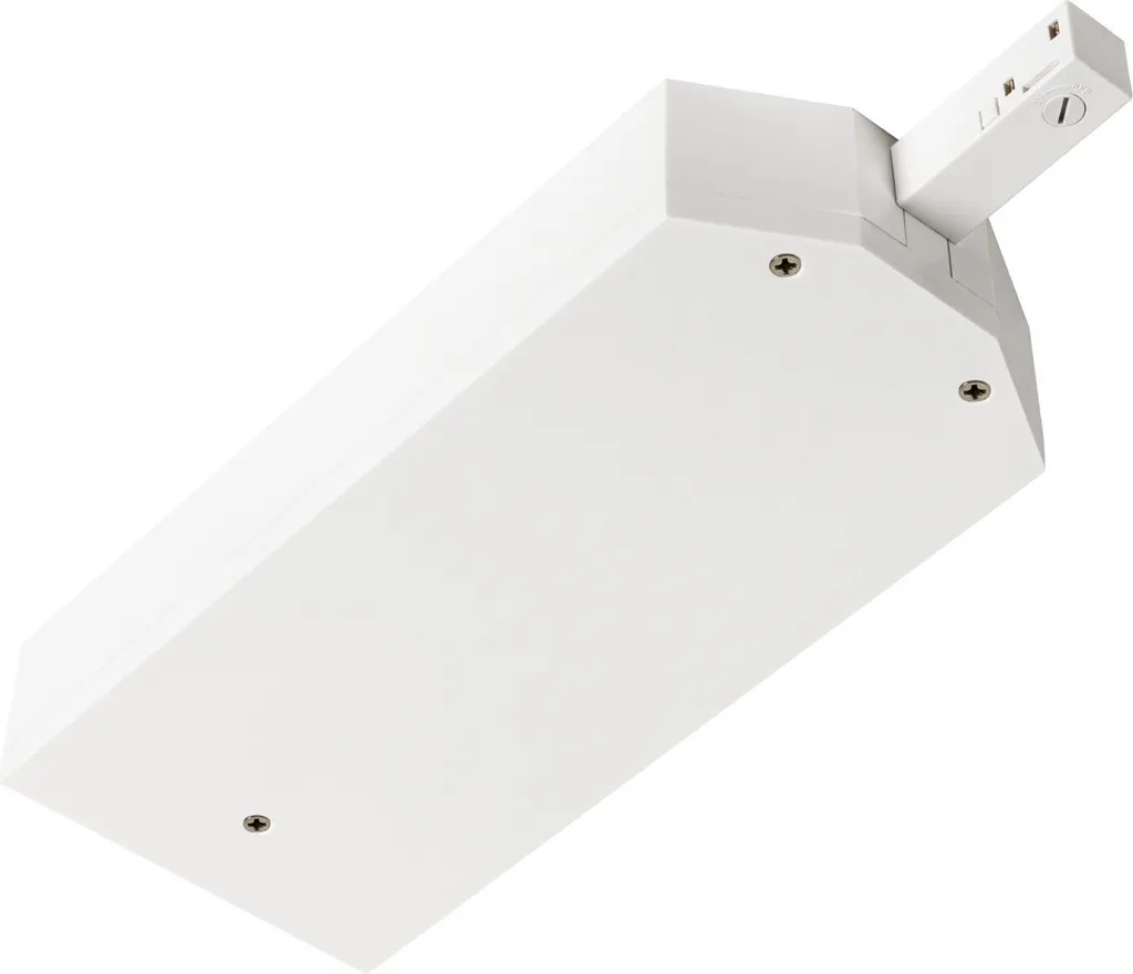 Alimentation DALI pour rail 48V boîtier transformateur blanc gauche
