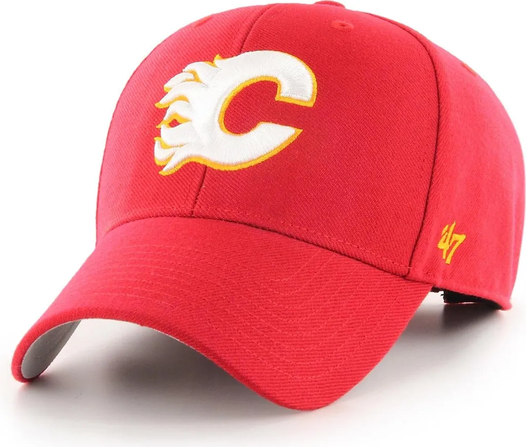 Offerta Cappellino Calgary Flames Rosso NHL Vintage - '47 Brand Fit
