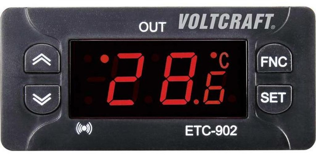 VOLTCRAFT Regulátor teploty ETC-902 NTC, PTC -30 až 50 °C Obrázok produktu 
