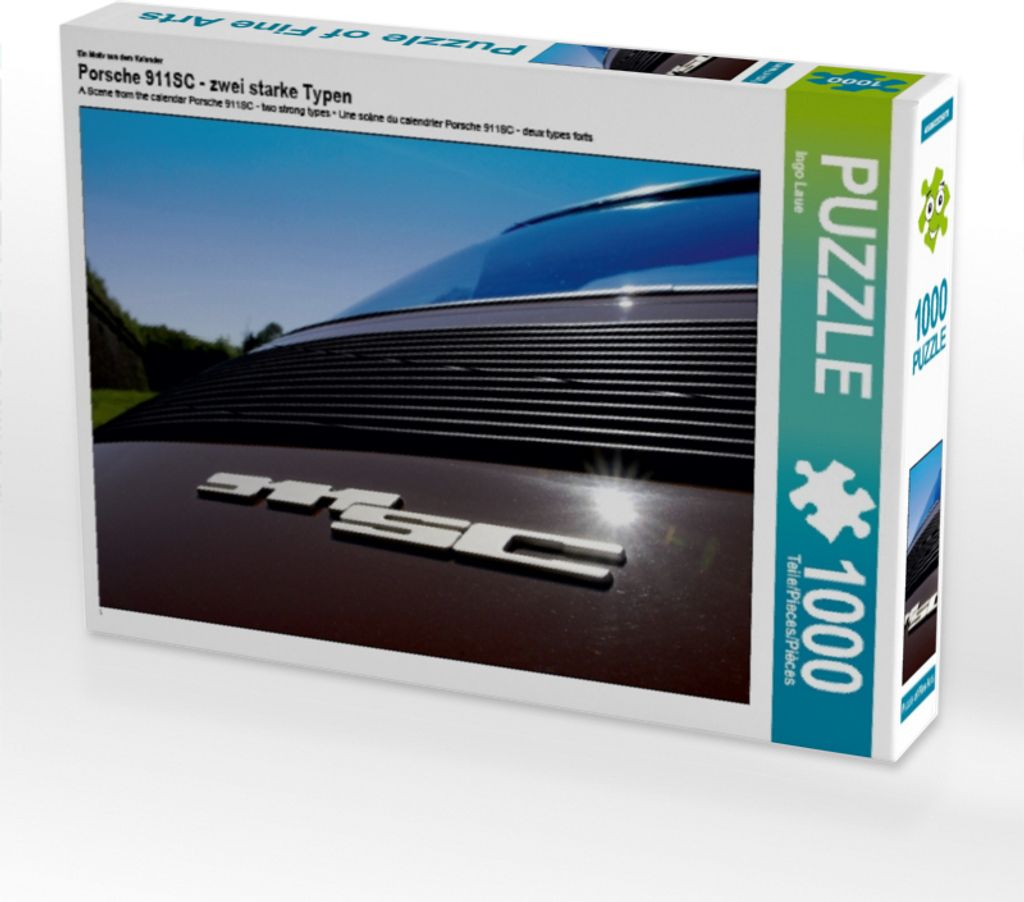 Calvendo Ein Motiv aus dem Kalender Porsche 911SC - zwei starke Typen 1000 Teile Puzzle quer 640x480mm, Laue Ingo; 7279826