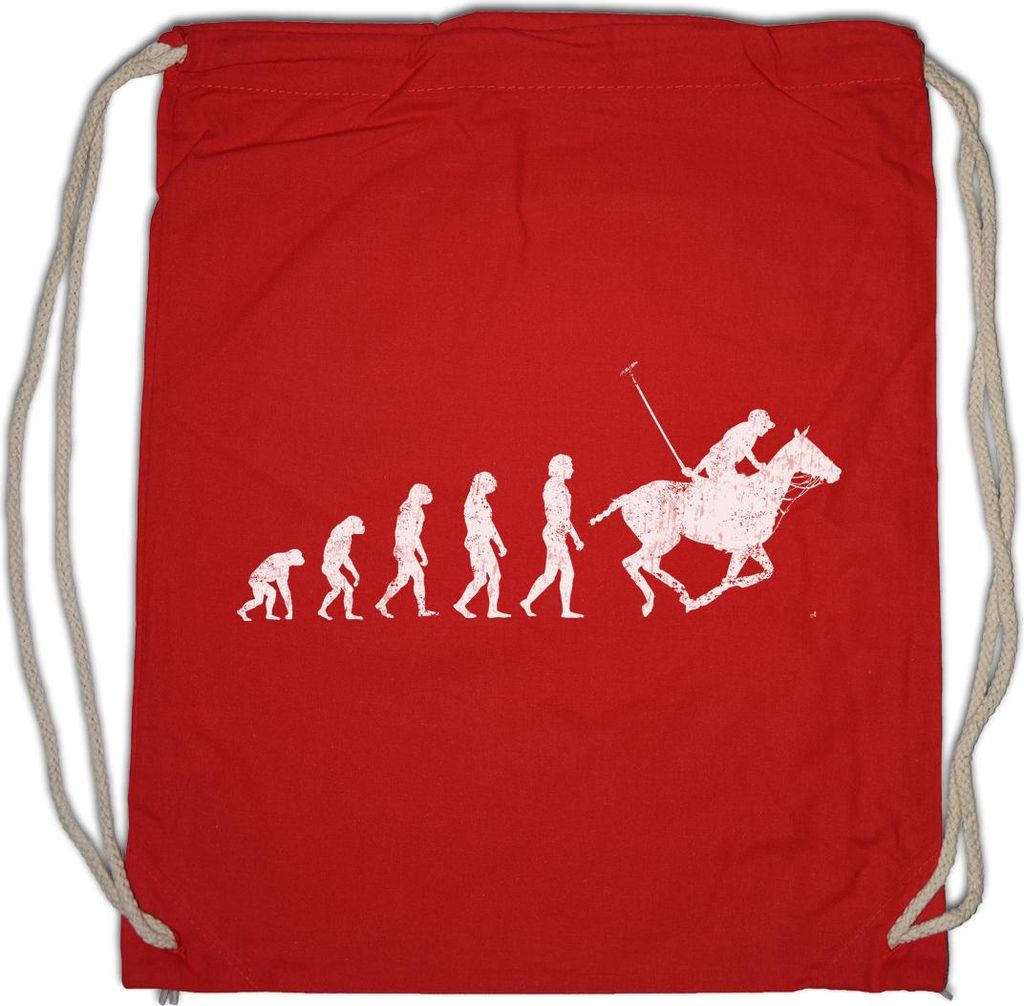 Urban Backwoods Polo Evolution, Turnbeutel, Farbe: Rot