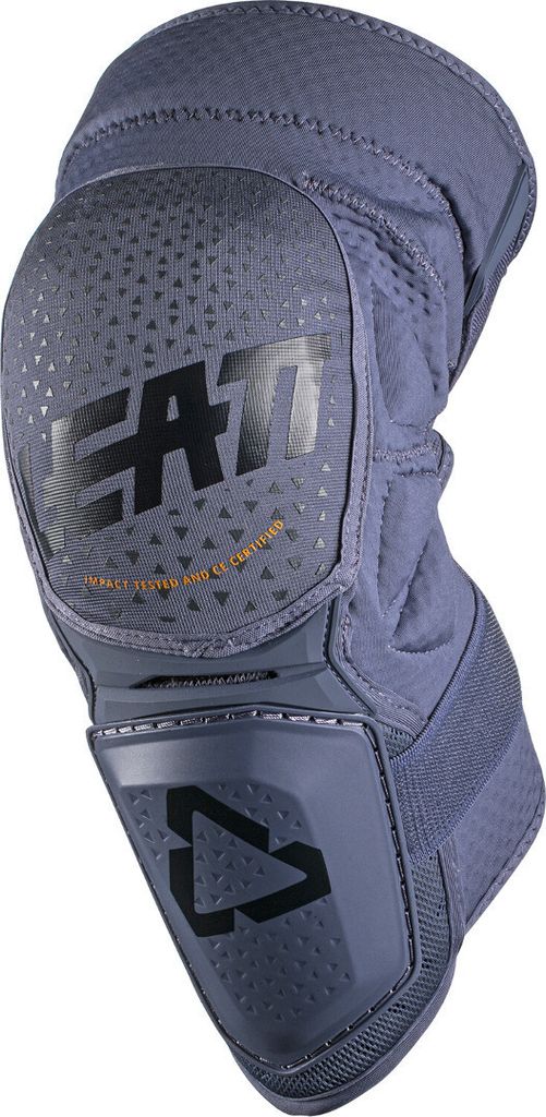 Leatt 3DF Hybrid Motocross Knieprotektoren, grau/blau, 2XL Produktbild 