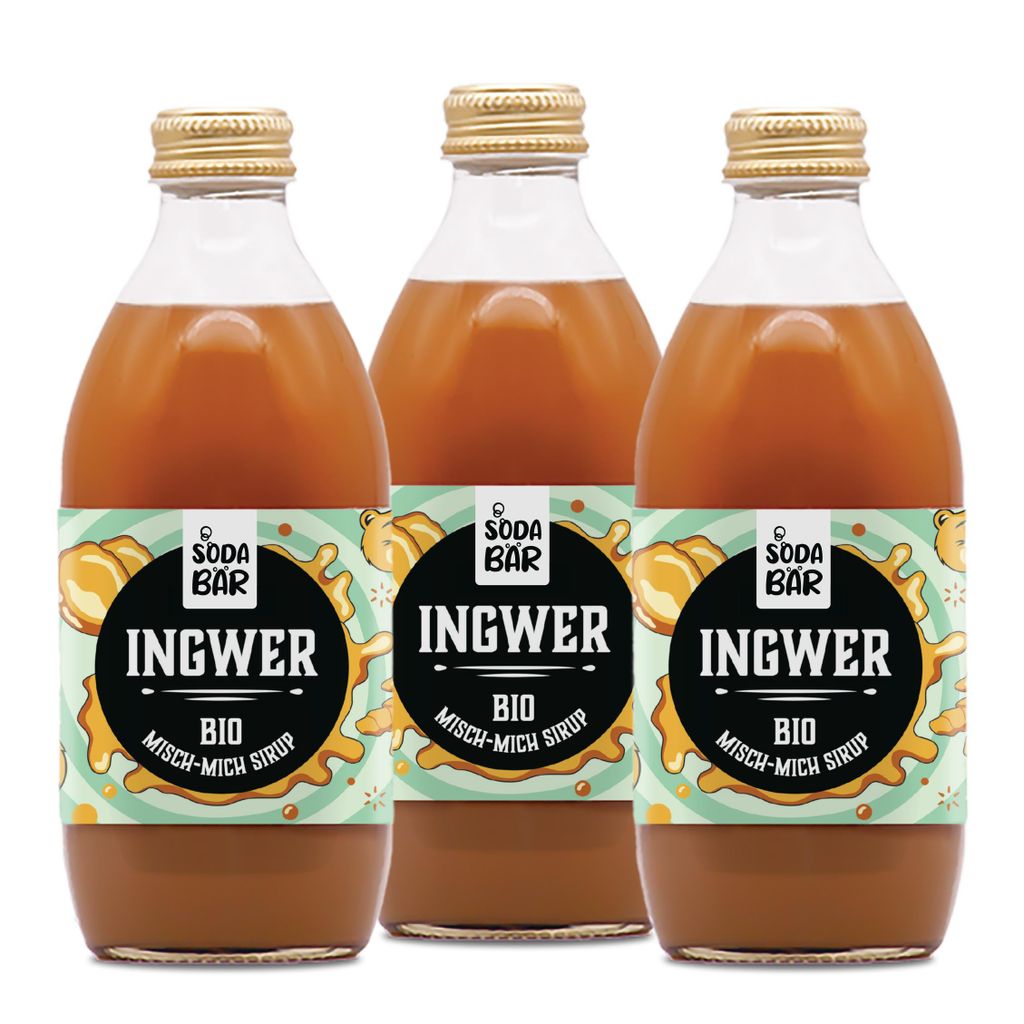 Ingwer Sirup 3er Set
