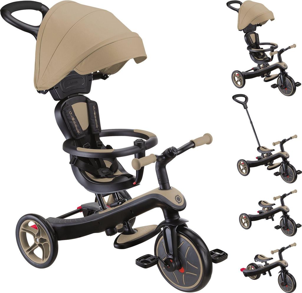 GLOBBER EXPLORER TRIKE 4in1 - Poussette, tricycle et vélo Image du produit 
