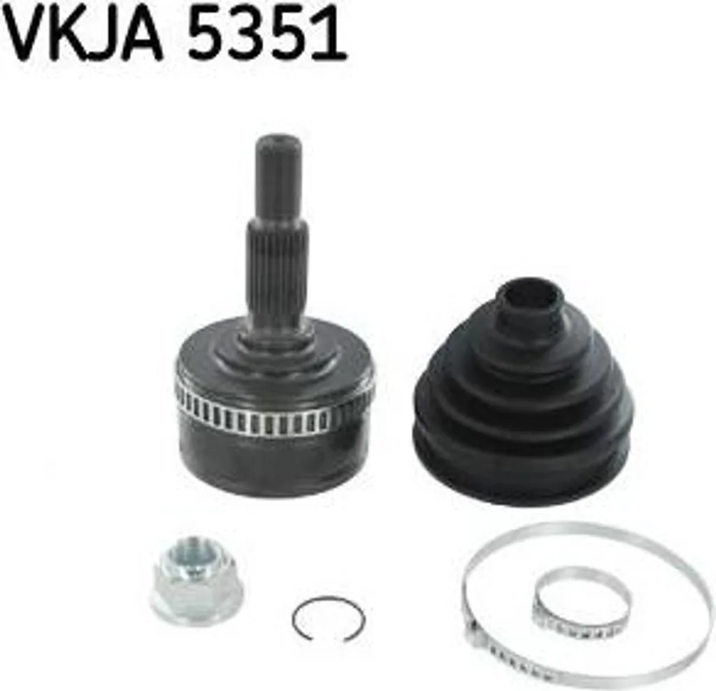Kit de joints homocinétiques SKF VKJA5351 haute résistance pour Vito