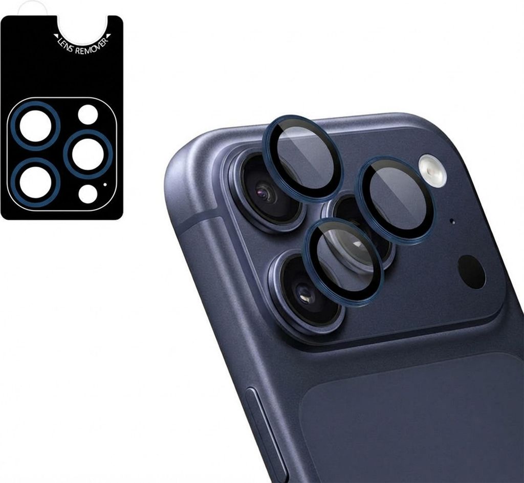 imoshion 2er Pack Kameraobjektivschutz für das iPhone 17 Pro / 17 Pro Max - Dunkelblau