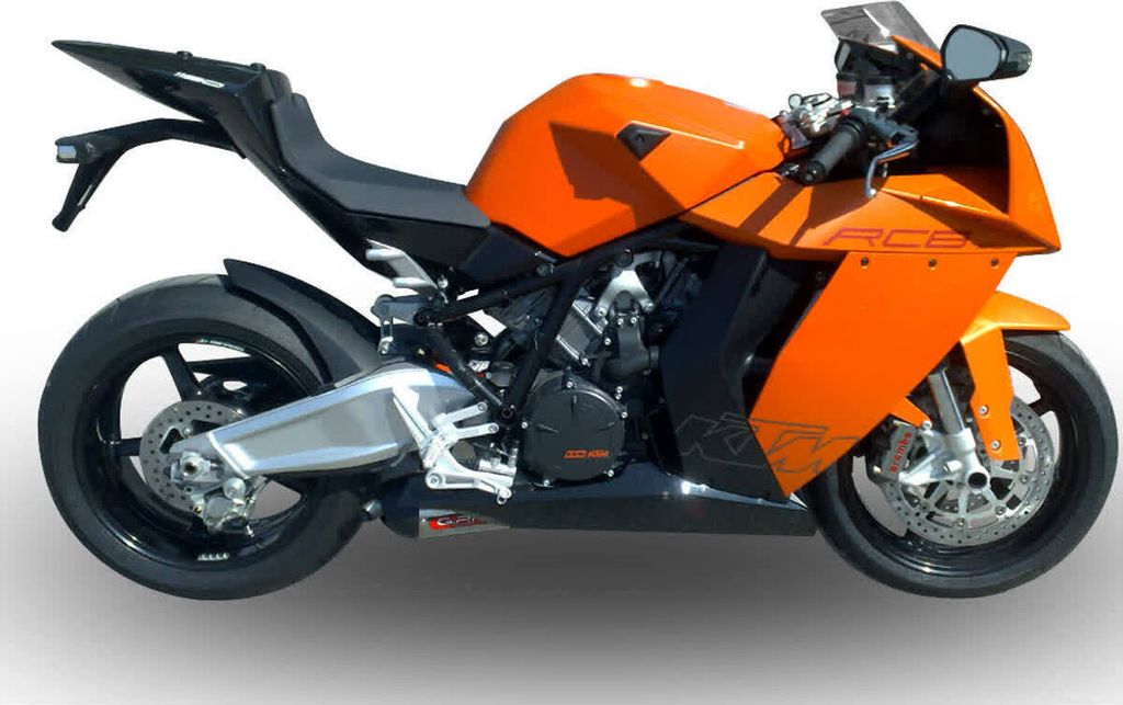 GPR Vollauspuff gpe Jubiläumsrennauspuff aus Titan für KTM RC 8 R