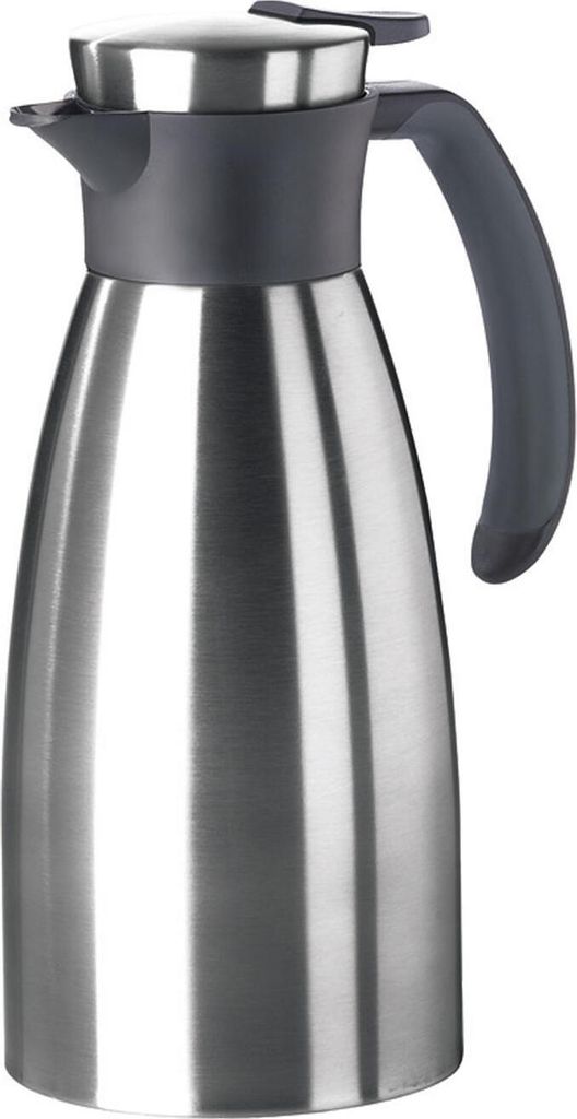 Emsa 508932 Vákuový džbán Soft Grip 1 l, farba:nerez/čierna Obrázok produktu 