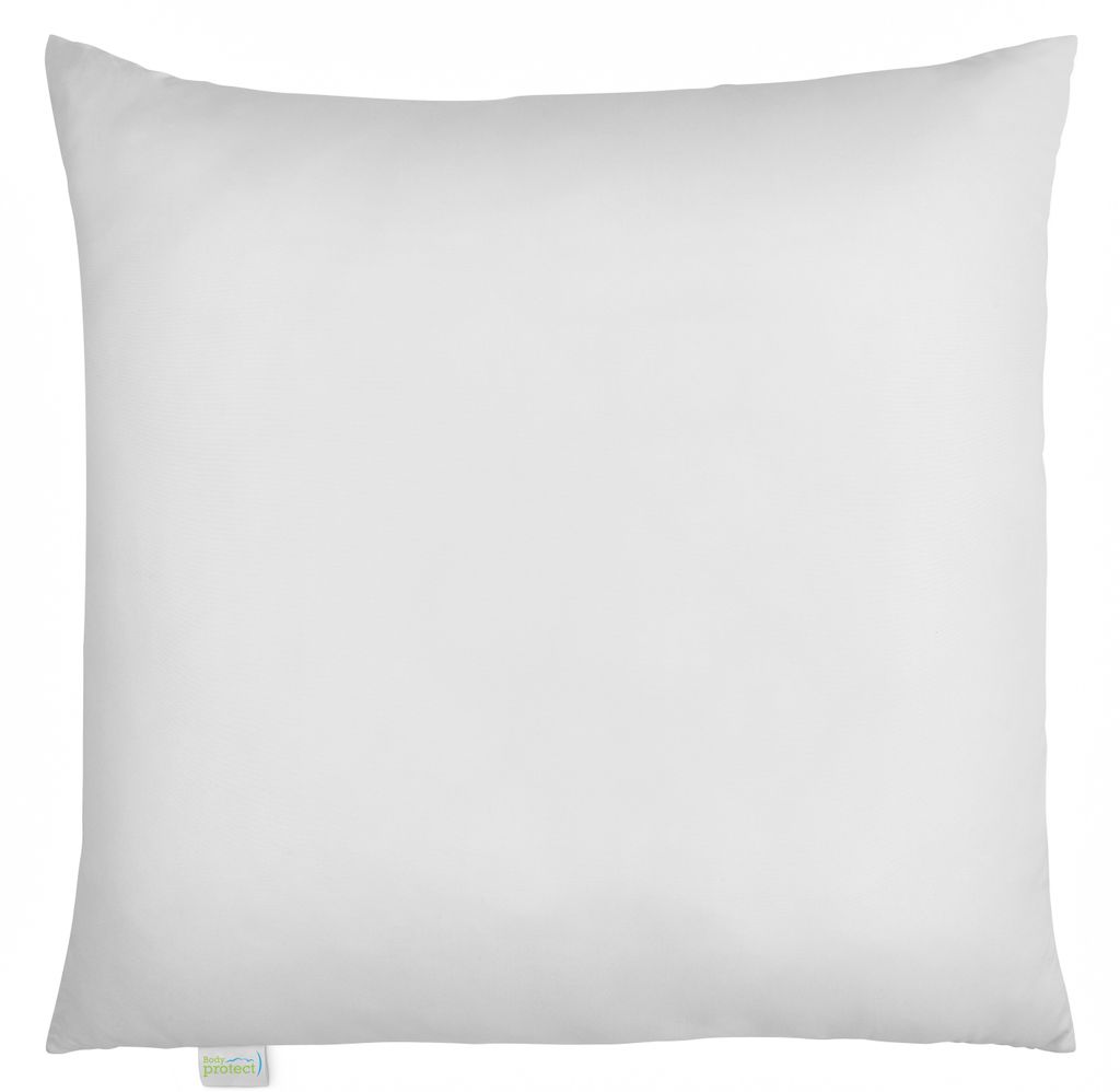 Almohada de 80 x 80 cm, 100 % microfibra, apta para Imagen del producto 