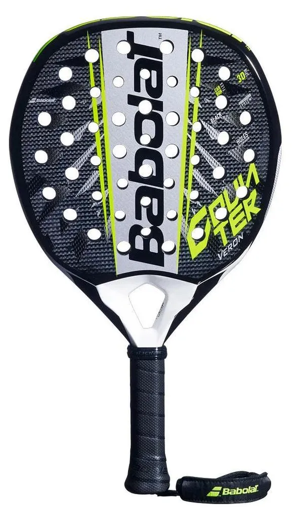 Évitez les Fautes Directes au Padel grâce à la Babolat Counter Veron 2.6