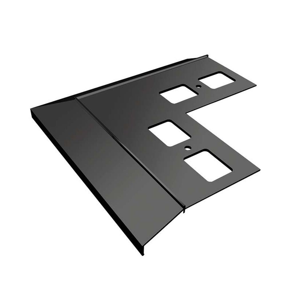 Renoplast Profil okapowy aluminiowy K100, Do posadzki Zdjęcie produktu 