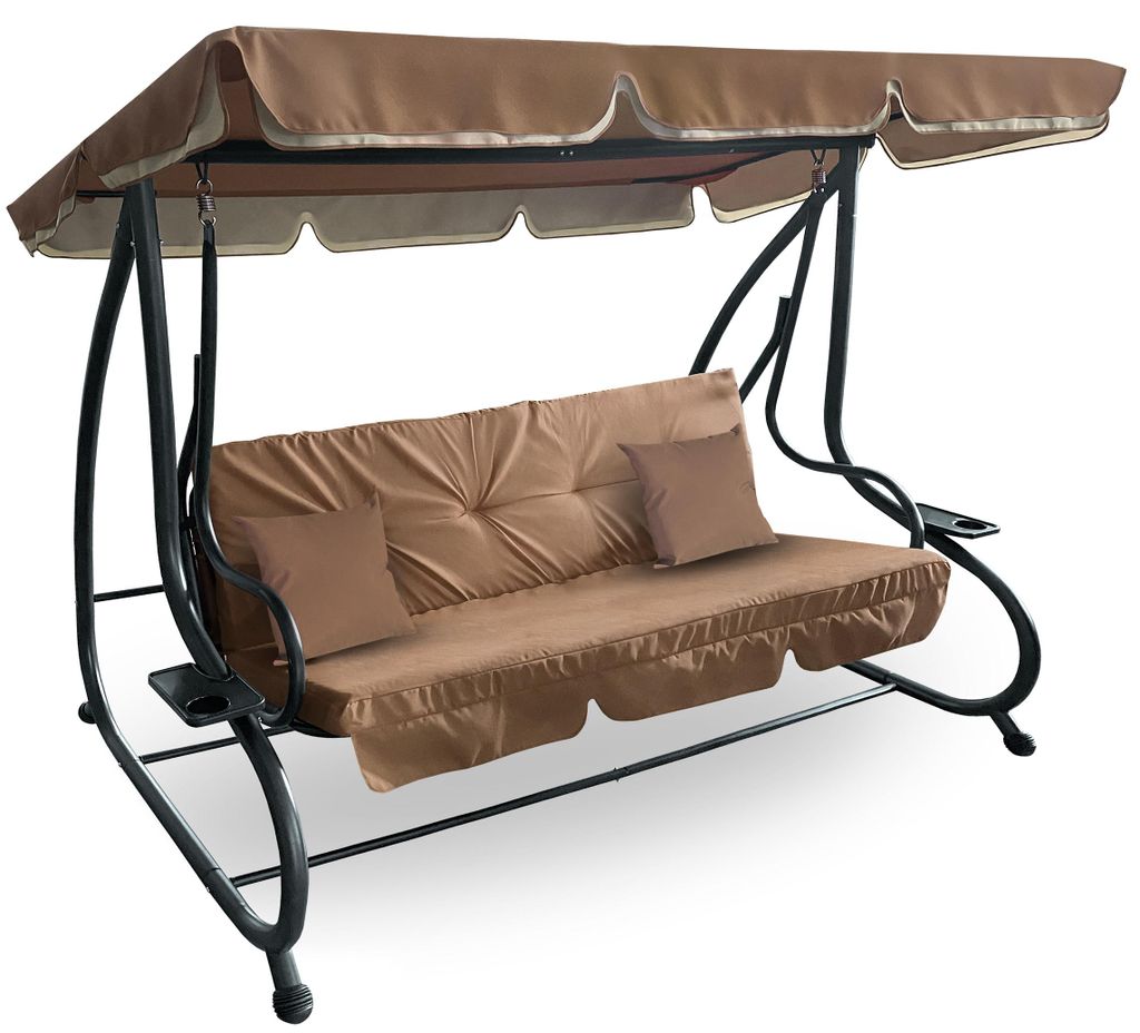 Aga Gartenschaukel 2in1 GRANDLUX  Gartenschaukel 3-Sitzer Produktbild 