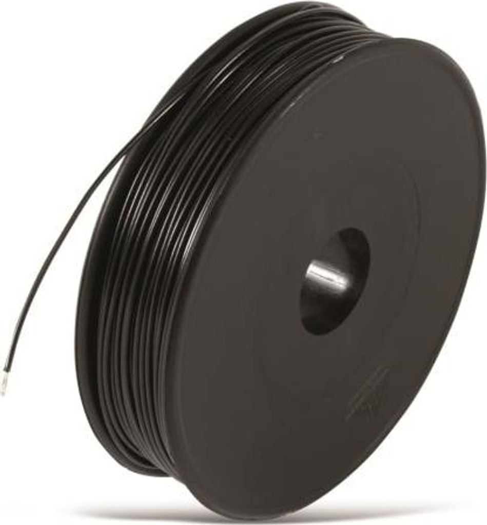 RAUTRONIC Schaltdraht YV, 0,8 mm, 25 m, schwarz
