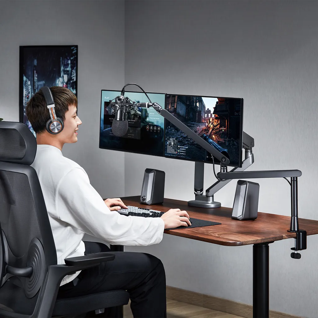 Fini les Vibrations : Support Micro Maclean MC-971 Bras Stable Max 2kg