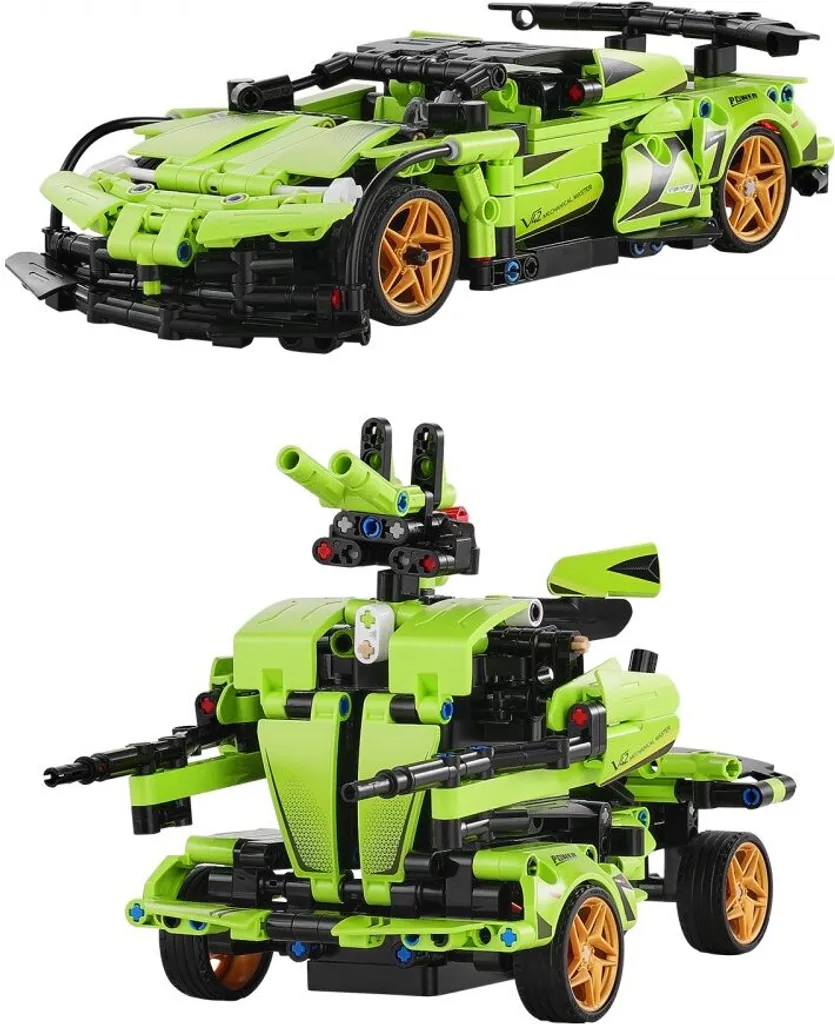 Robot programmable enfant 2-en-1 et voiture télécommandée App - 12