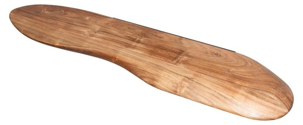 Wandregal 90 cm, organisch, aus hochwertigen Materialien, robust und einfach zu montieren