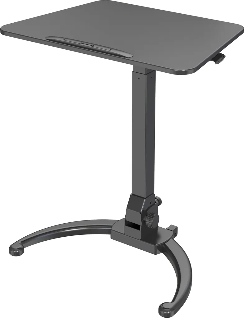 Support Ordinateur Portable Réglable en Hauteur Table Pliante avec Roues