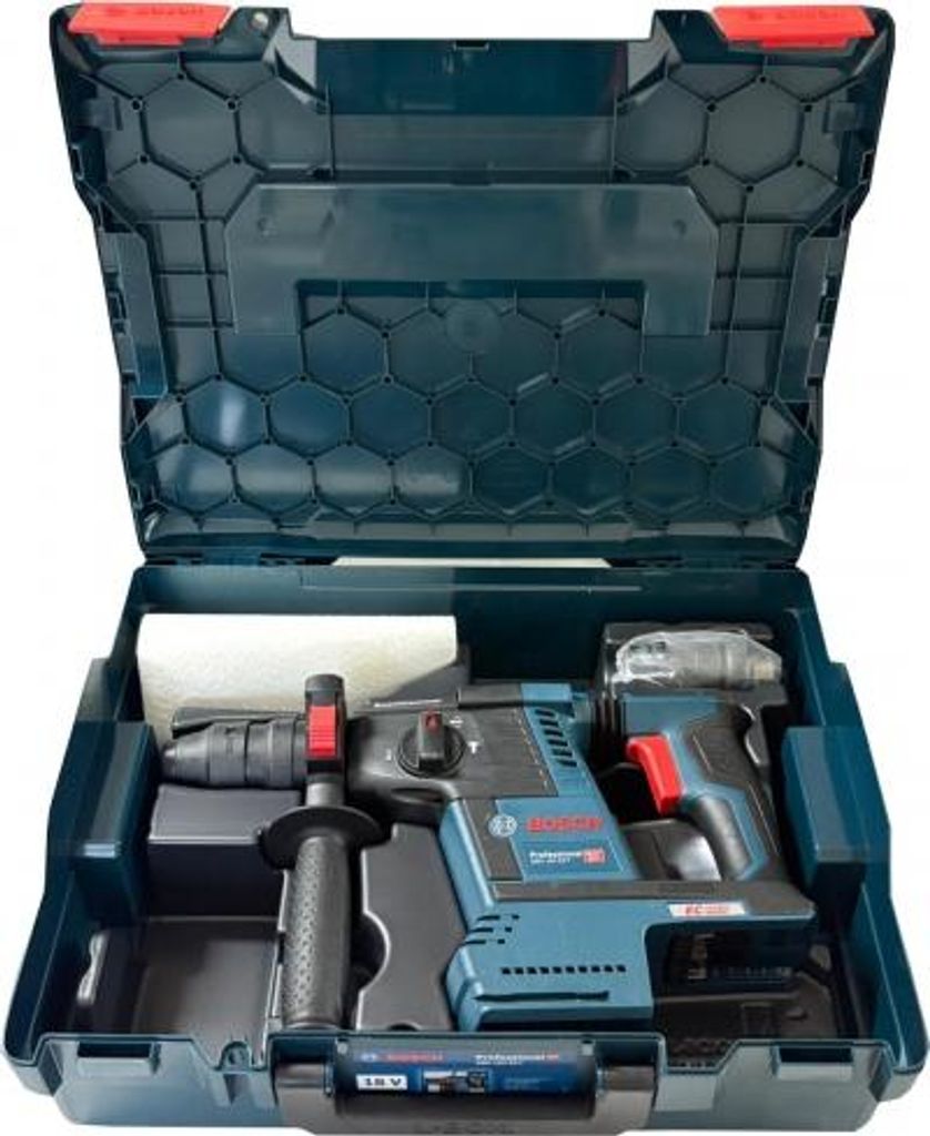 Bosch GBH 18V-26 F Professional, SDS Plus, Schwarz, Blau, Produktbild 