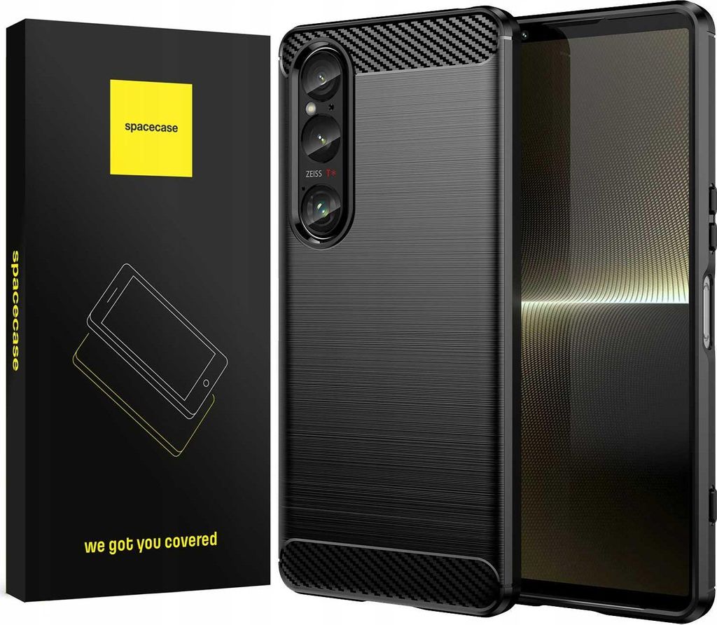 Spacecase Carbon Xperia 1 VI schwarz