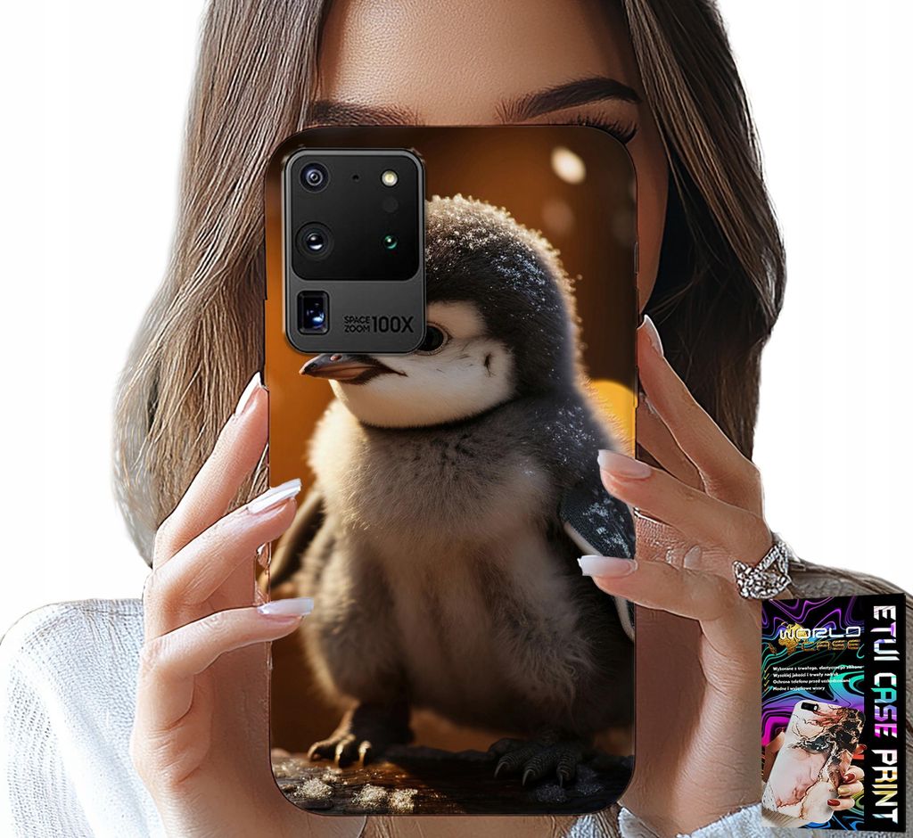 ETUI für SAMSUNG GALAXY S20 Ultra - SWEET PINGWIN, TUPTAK, MADAGASKAR MODELLE
