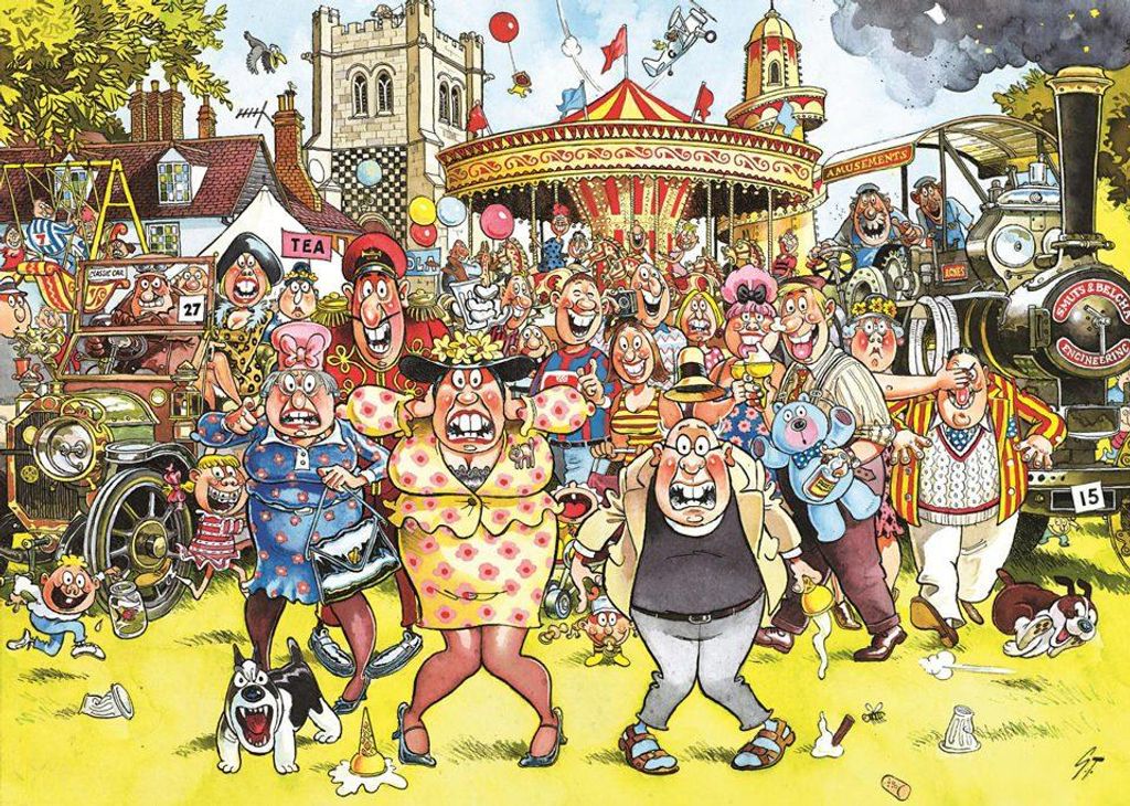Wasgij Original 13 Tanzmariechen! 950 Teile Puzzle Produktbild 