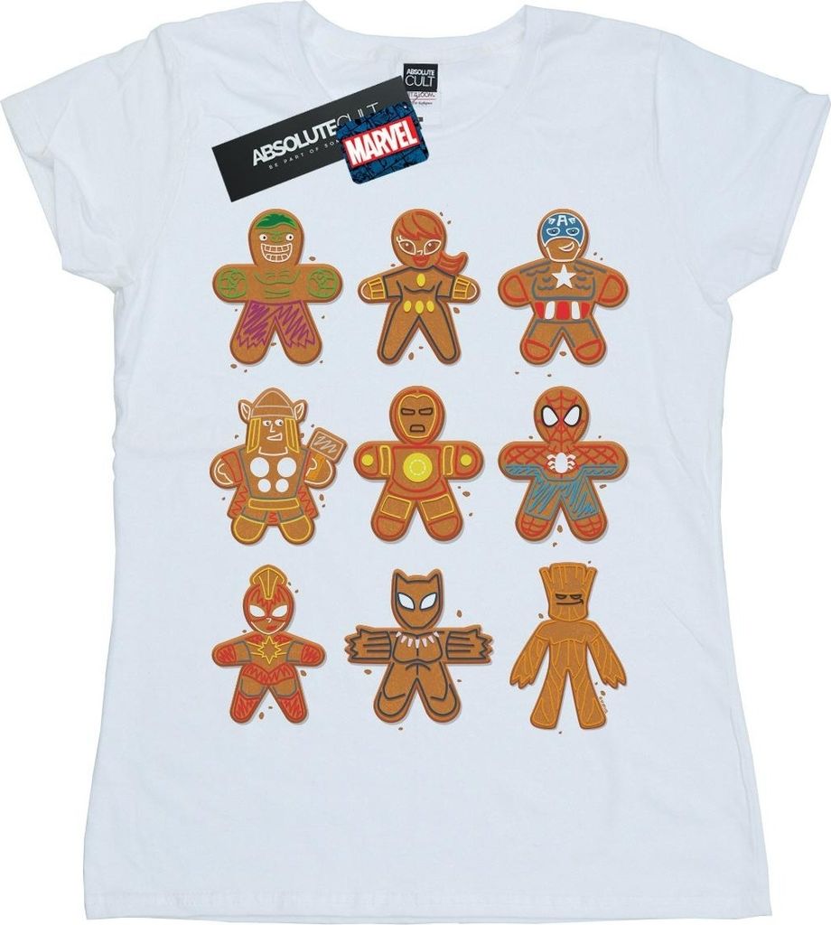 Marvel - "Avengers" T-Shirt für Damen BI35103 (XXL) (Weiß)