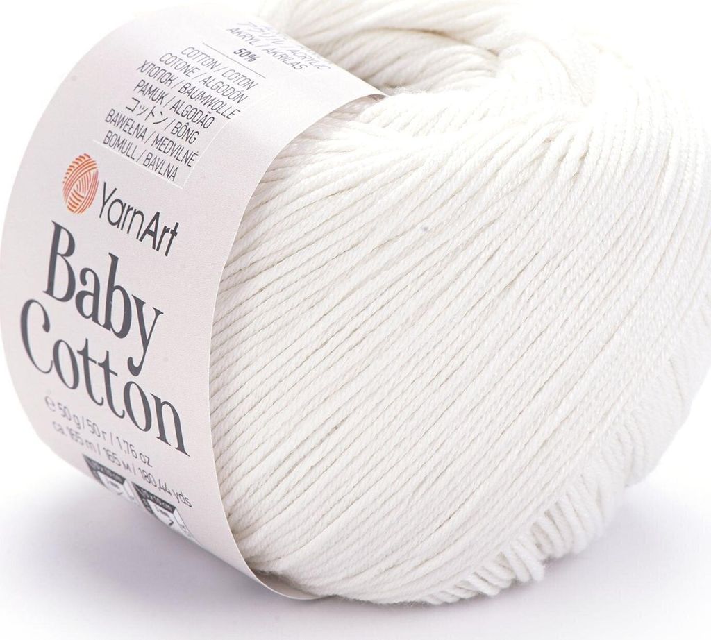 Yarn Art Baby Bavlna 401 Pletacia priadza Obrázok produktu 