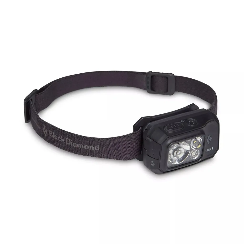 Black Diamond Storm 500-R noir lampe frontale étanche IP67 500 lumens