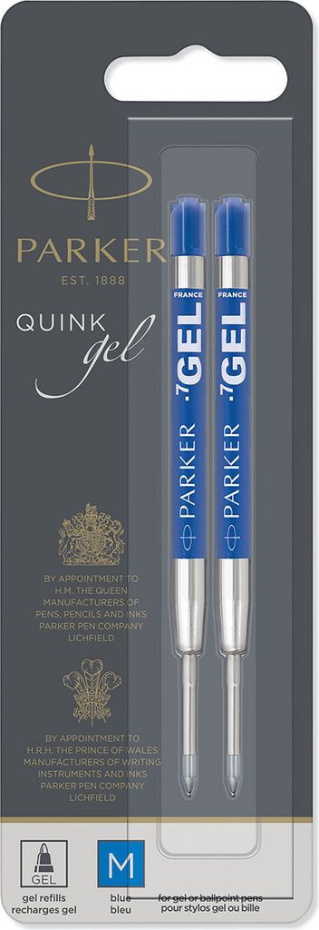 Parker Quink Nachfüllminen mit Geltinte | mittlere Produktbild 