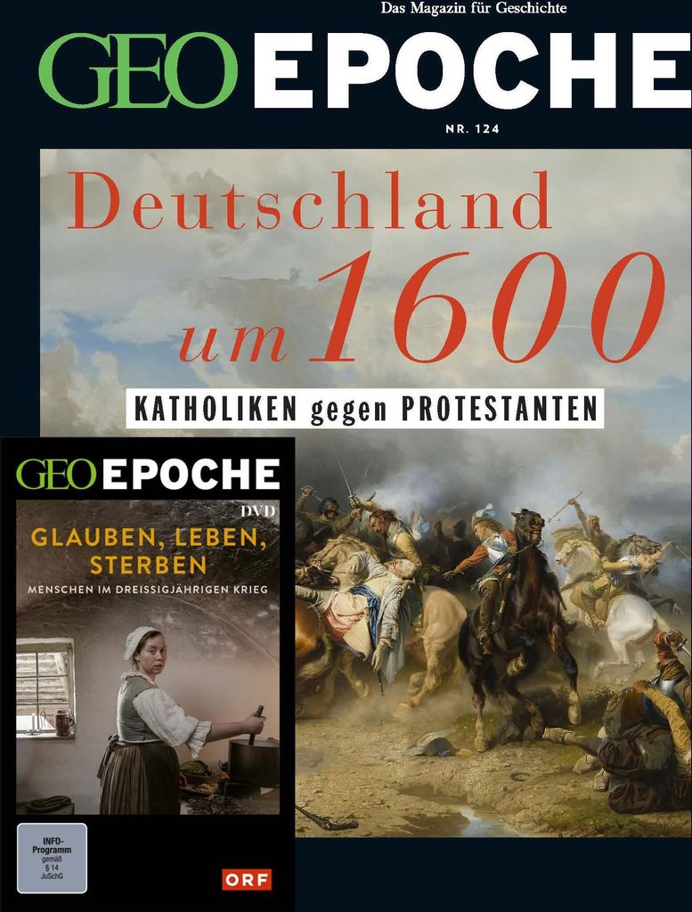 GEO Epoche mit DVD 124/2023 - Deutschland um 16. Jahrhundert