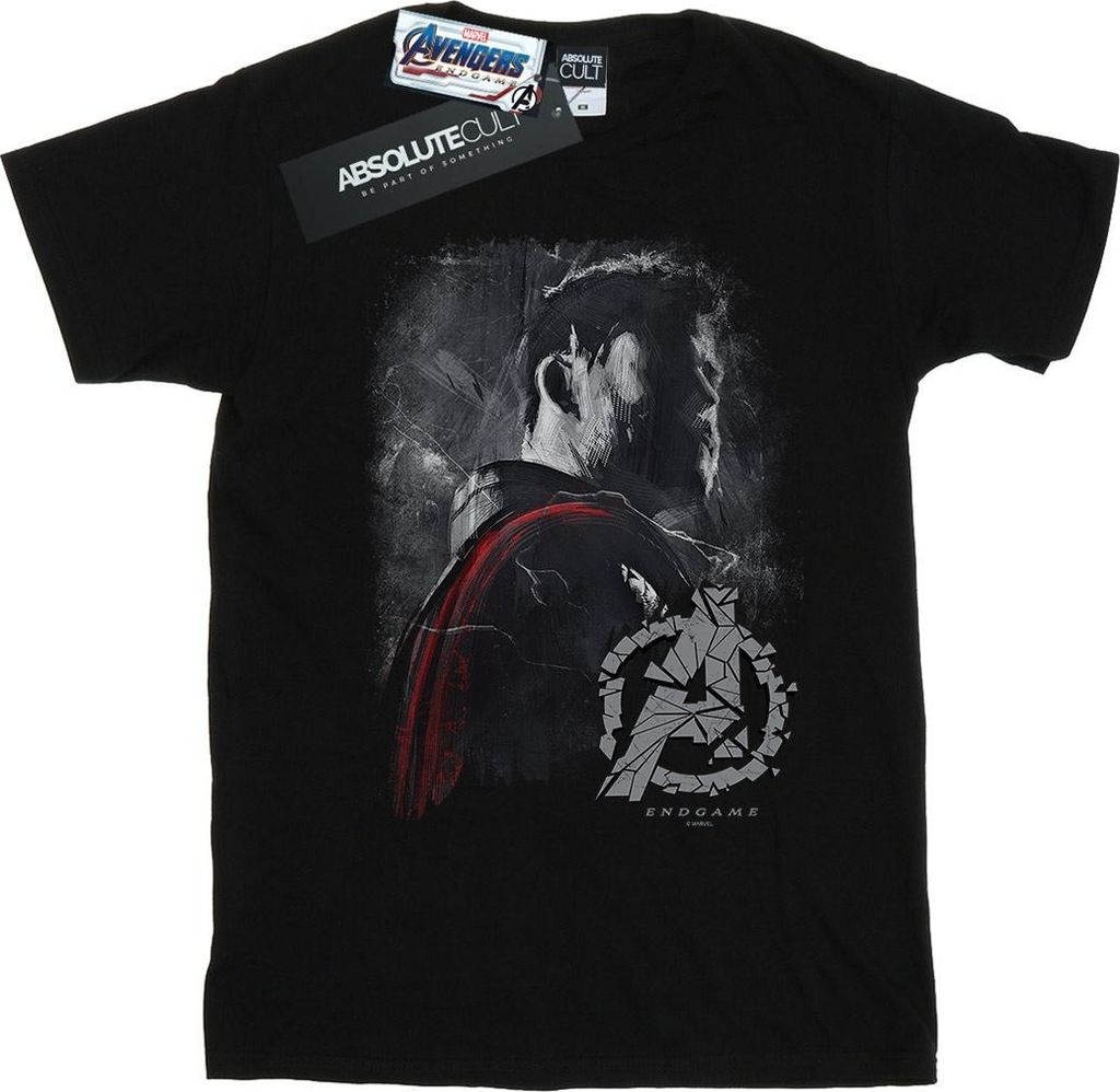 Marvel - "Avengers Endgame" T-Shirt für Damen BI5829 (3XL) (Schwarz)