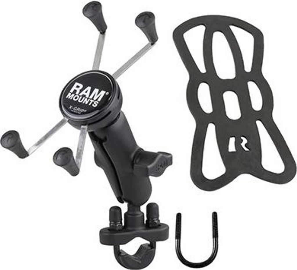 Ram Mounts Handlebar Rail Mount For Large Devices Handy/Tablethalterung