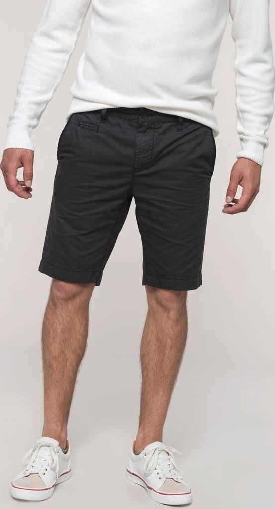 Kariban Herren Bermuda Shorts Cargo kurze Hose knielang Produktbild 