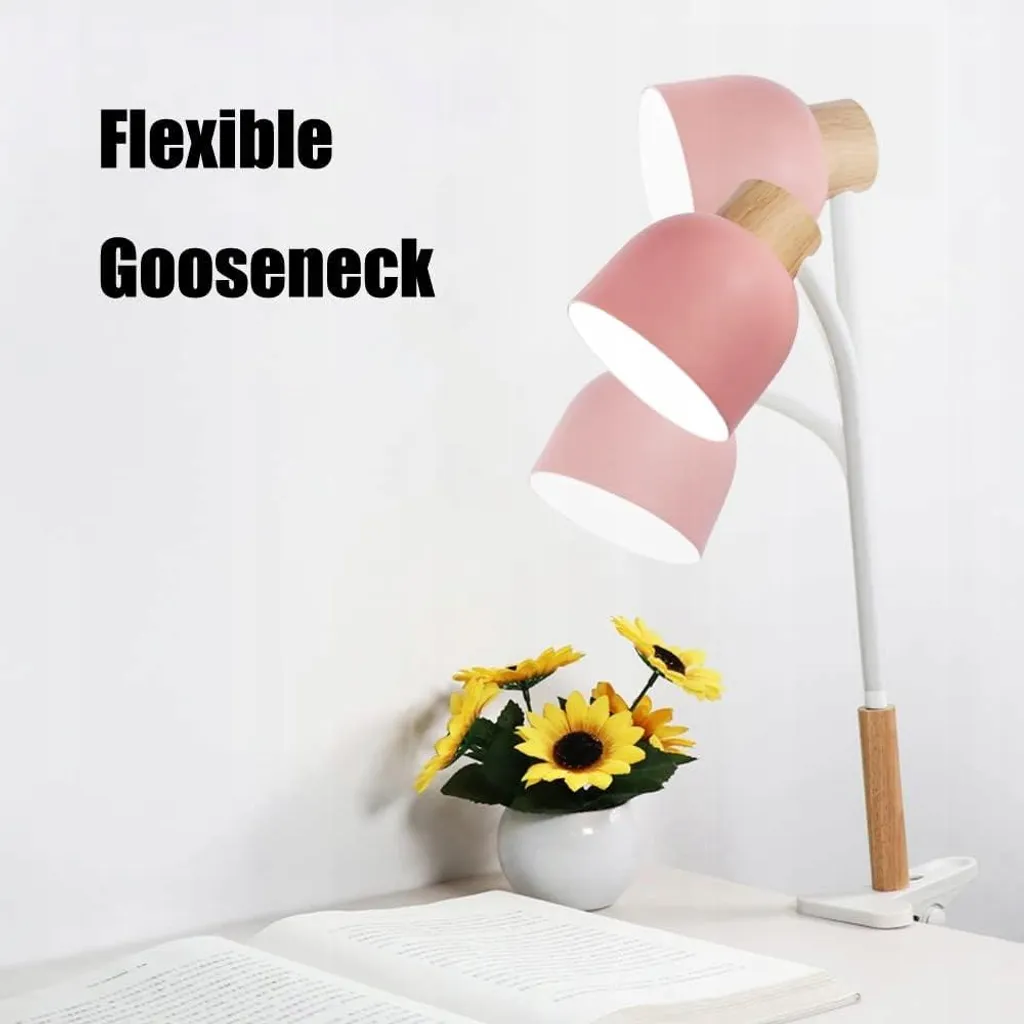 Lampe LED rose flexible 360° LANMOU : luminosité variable et anti-fatigue