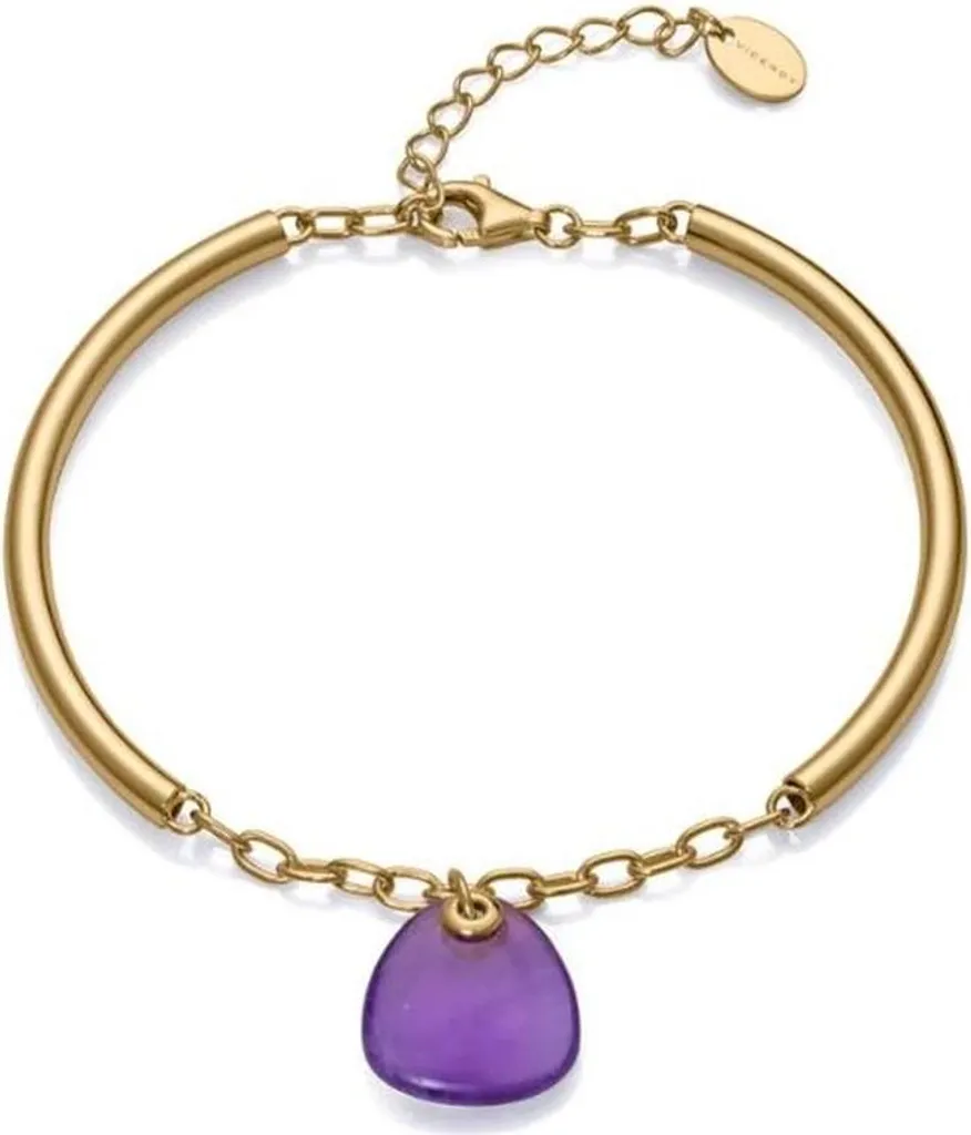Bracelet gourmette femme Viceroy en acier inoxydable or rose 13172P