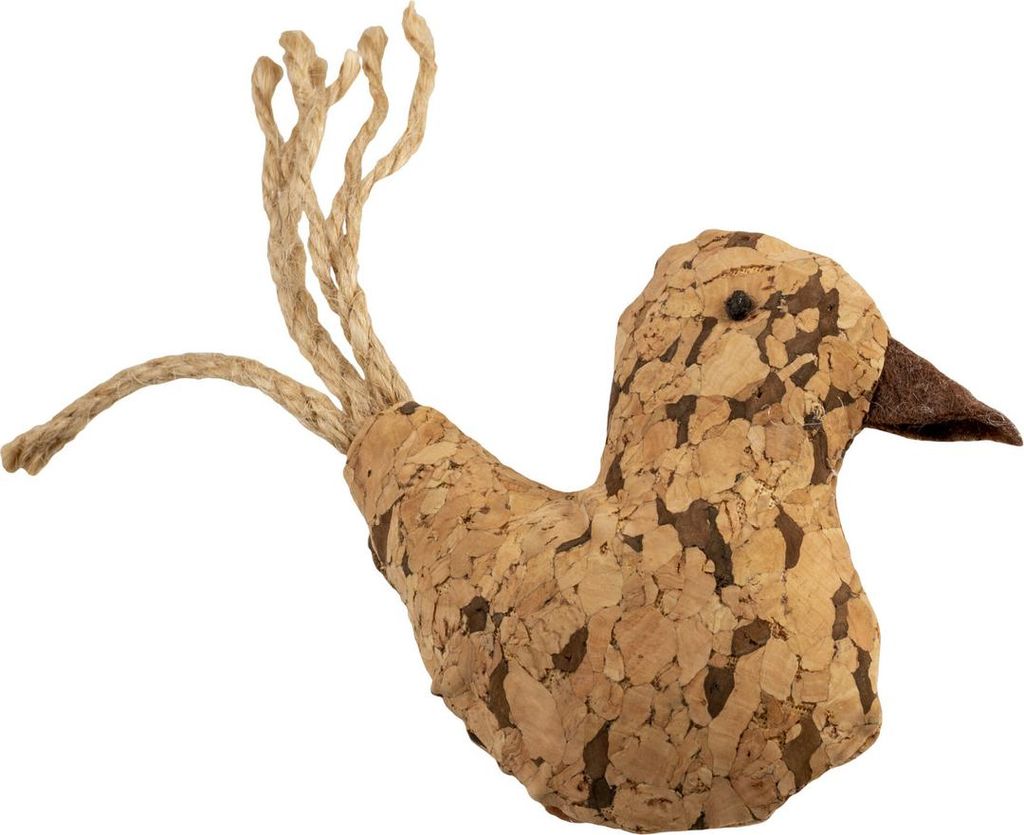 Duvo+ Katzenspielzeug Vogel braun