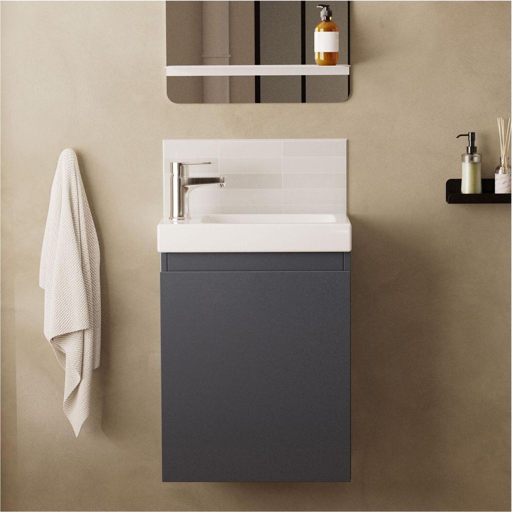 LISA Handwaschbecken + Chromarmatur